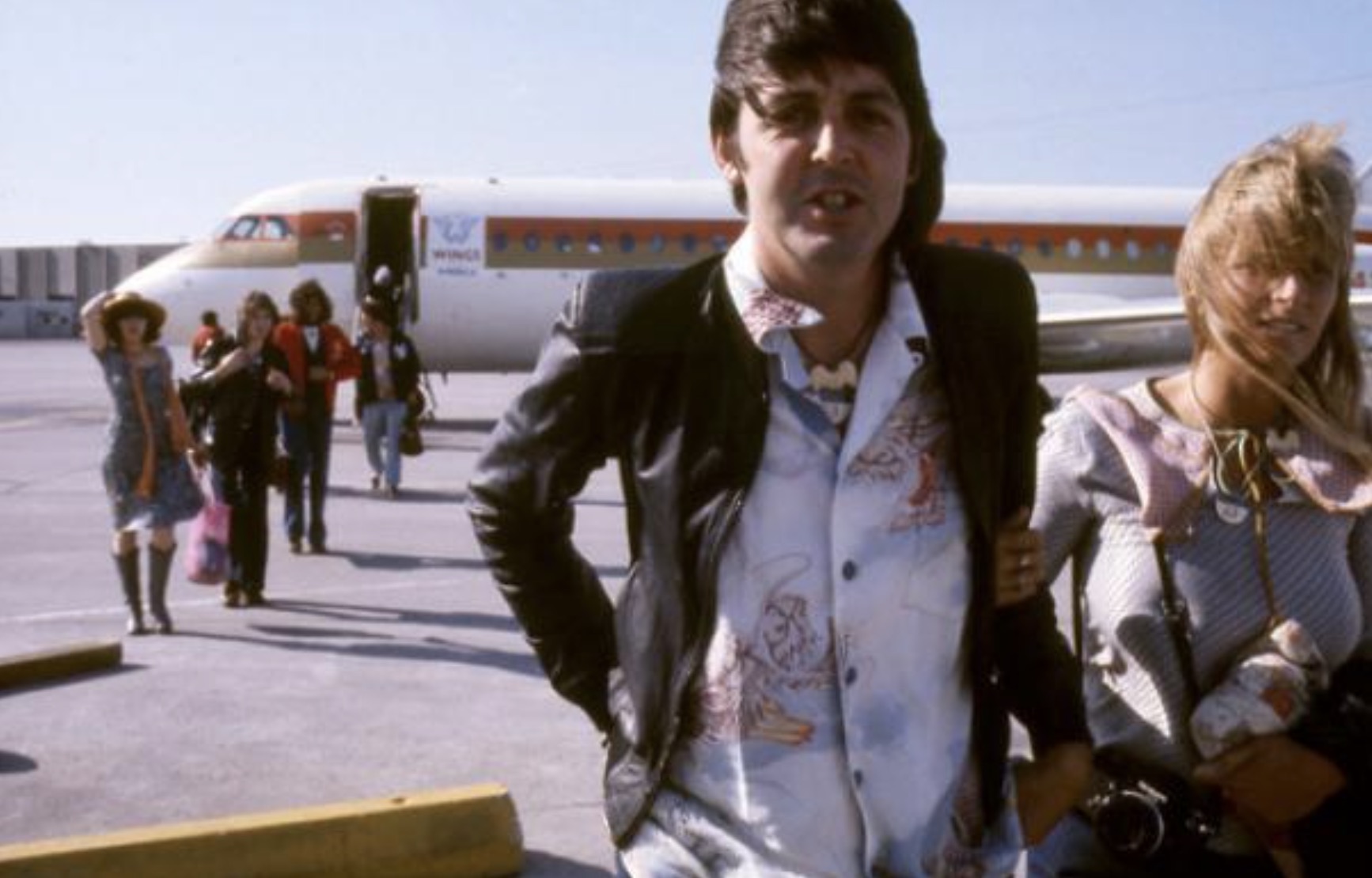 The band on the tarmac